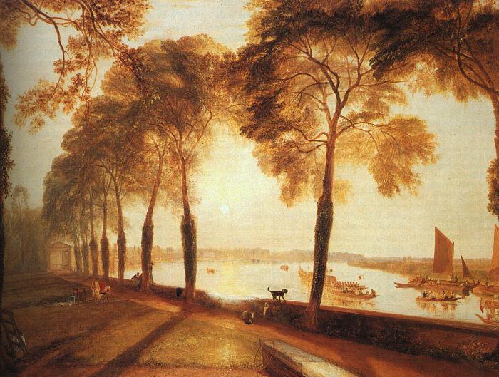 Joseph Mallord William Turner Mortlake Terrace oil painting picture
